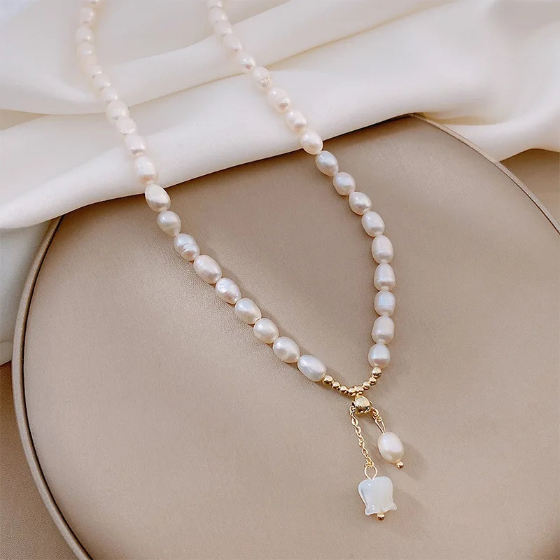 GaLan✨-Real  Freshwater Pearl Necklace ✨