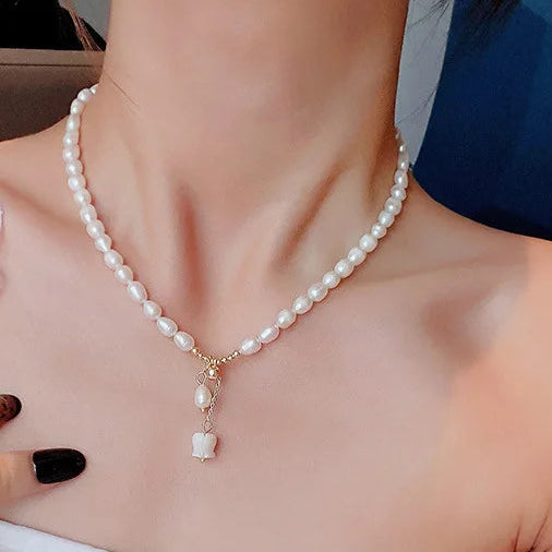 GaLan✨-Real  Freshwater Pearl Necklace ✨