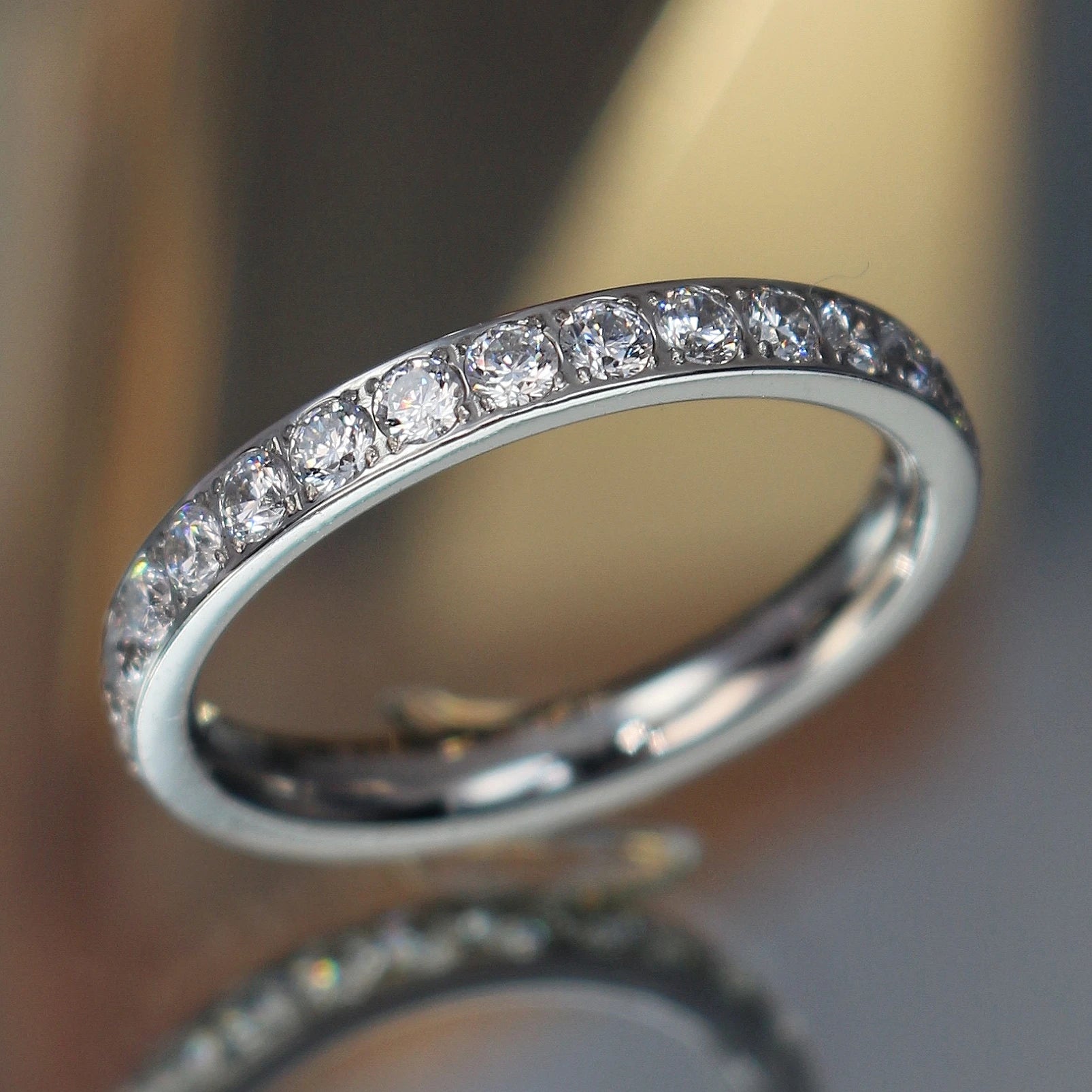 Lunar ✨ 18K Gold-Plated Cubic Zirconia