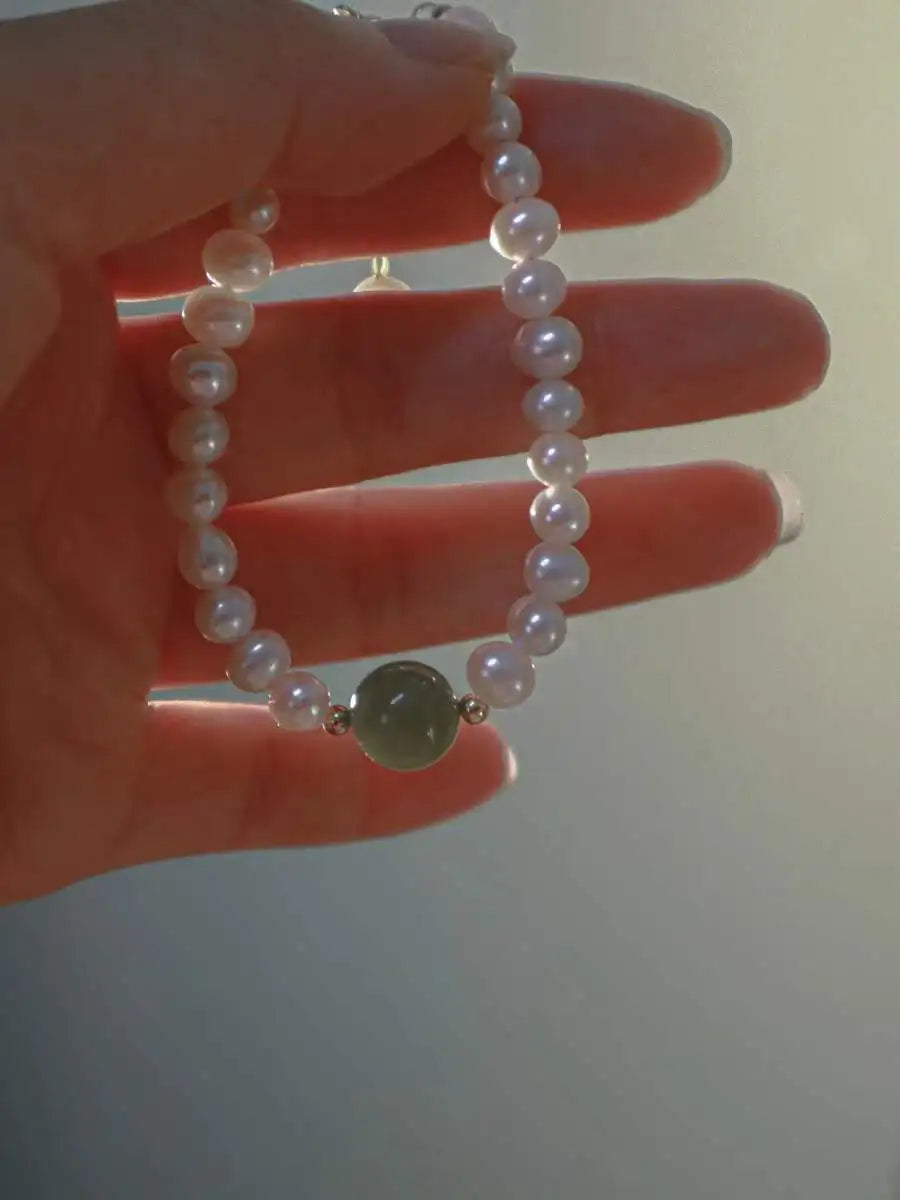 Soul ✨- Real Pearl & jade ✨