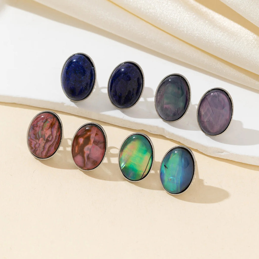 Shimmer ✨ stainless steel and natural shell