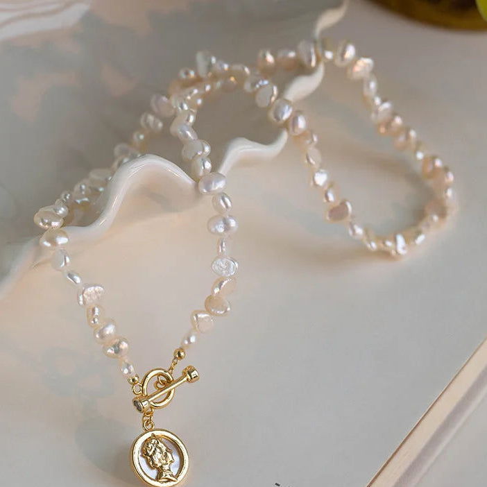 ReGal✨-Baroque Pearl Queen Necklace✨