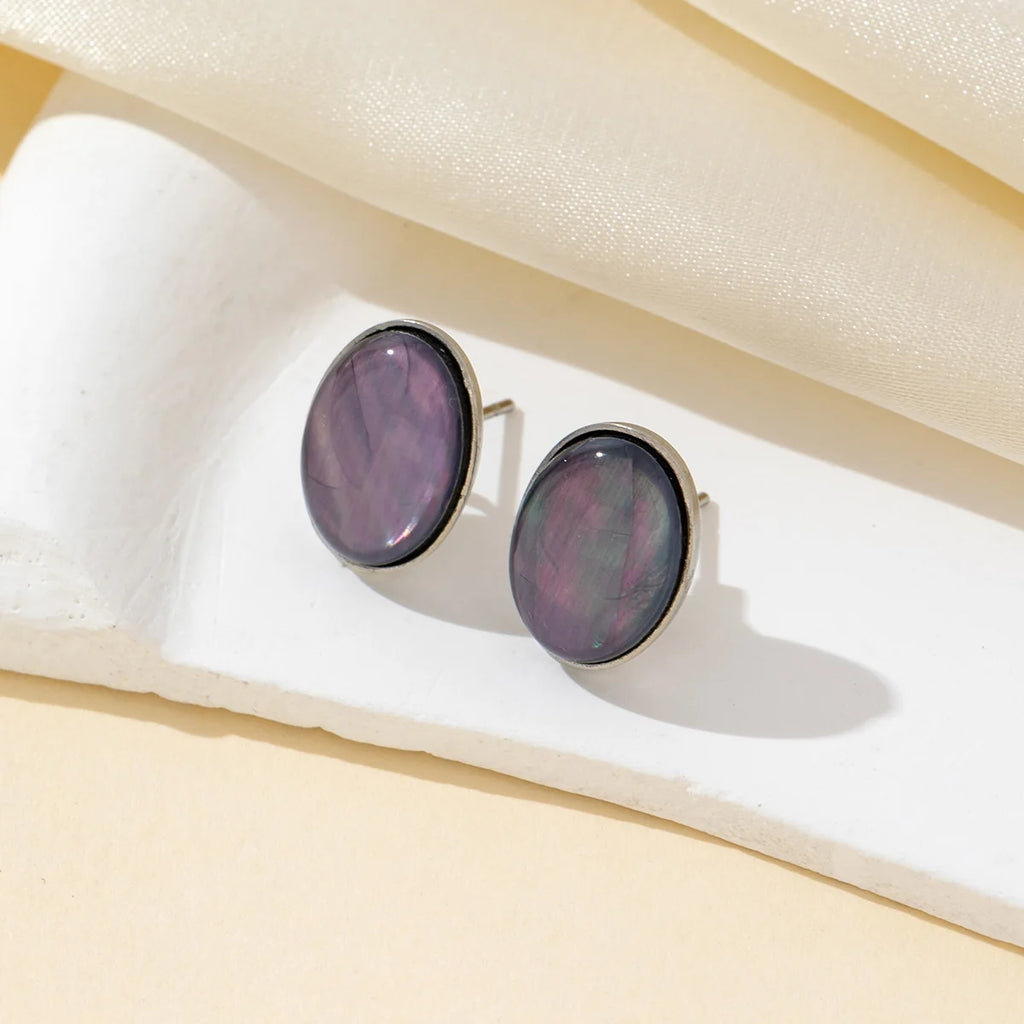 Shimmer ✨ stainless steel and natural shell