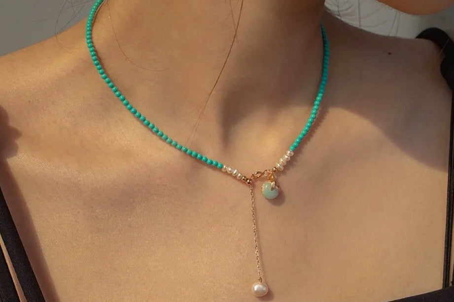 Blauli ✨-Real Pearl & Turquoise ✨