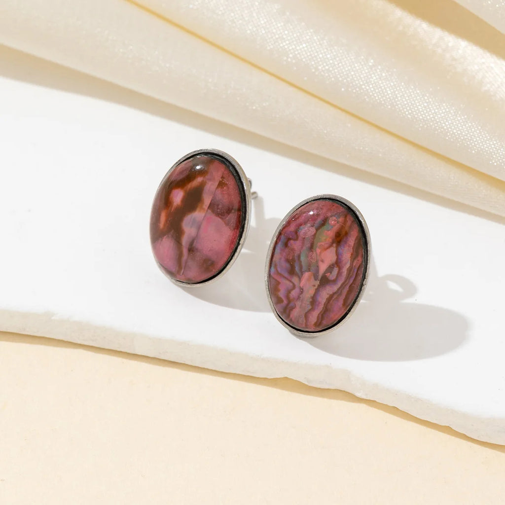 Shimmer ✨ stainless steel and natural shell