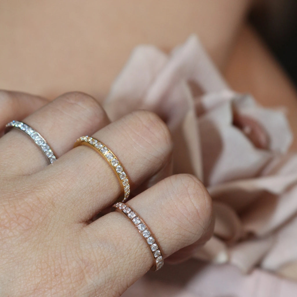 Lunar ✨ 18K Gold-Plated Cubic Zirconia