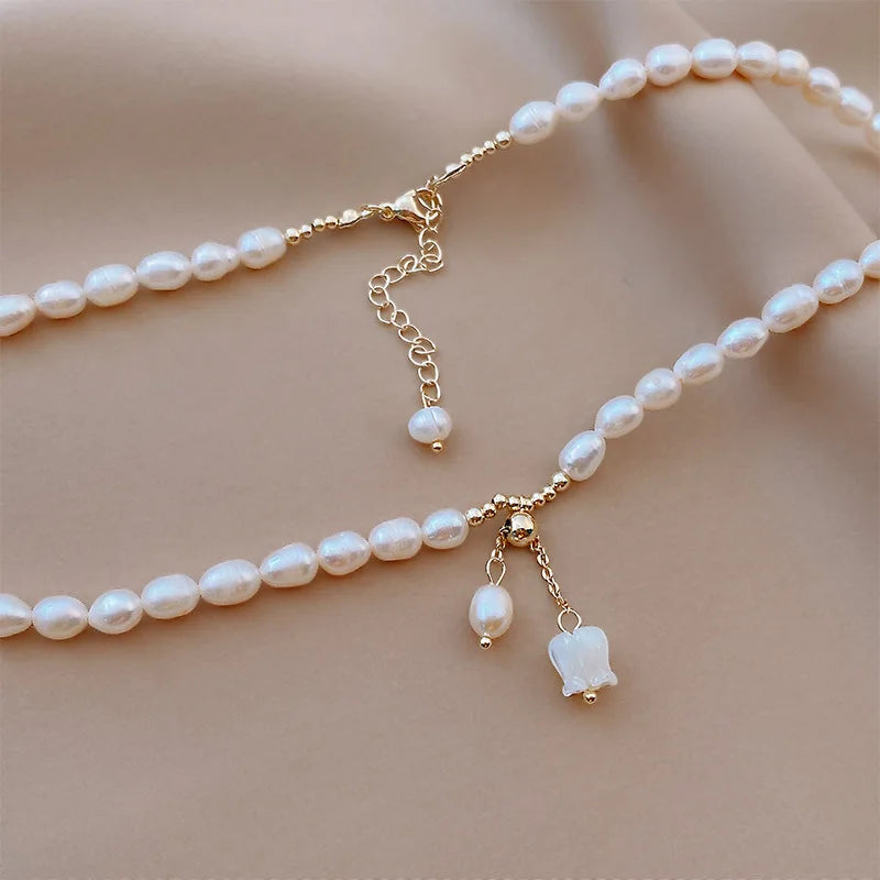 GaLan✨-Real  Freshwater Pearl Necklace ✨