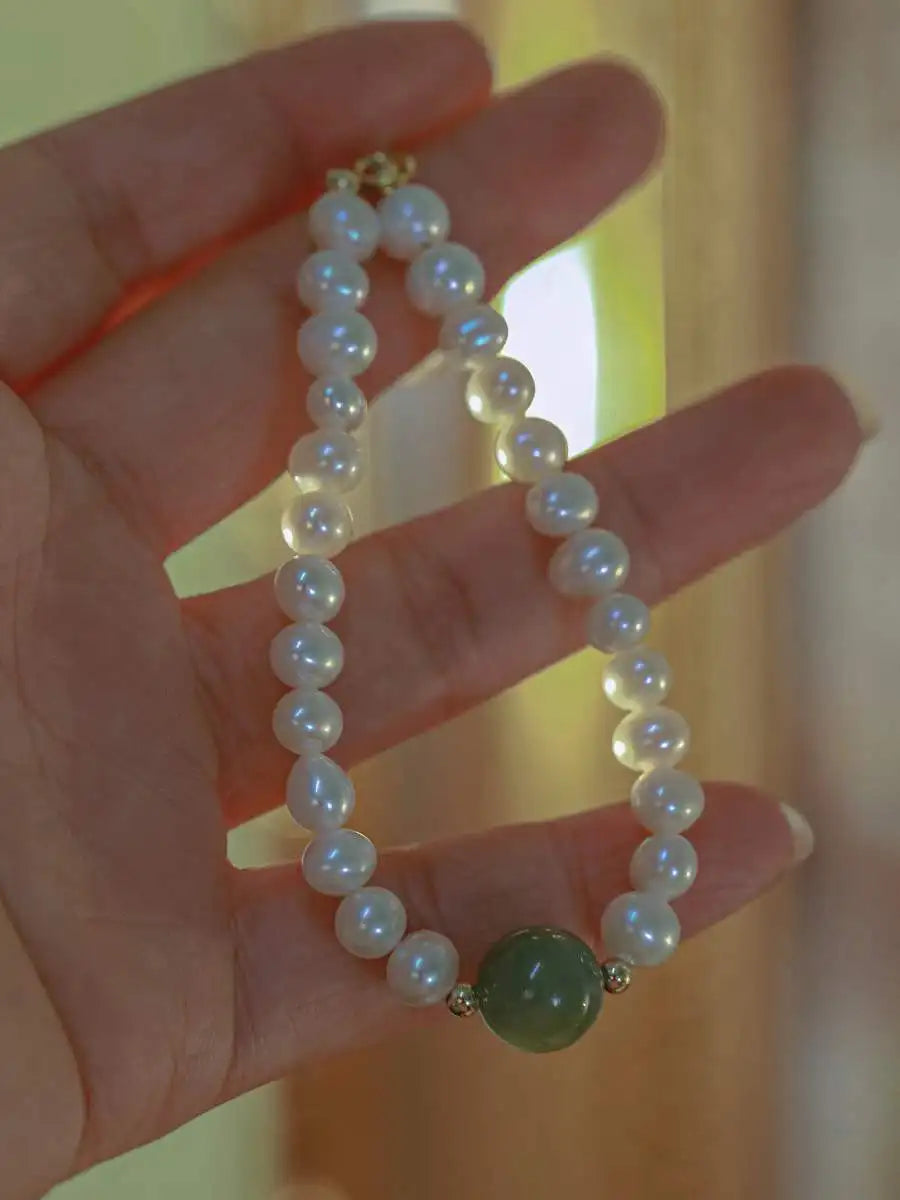 Soul ✨- Real Pearl & jade ✨