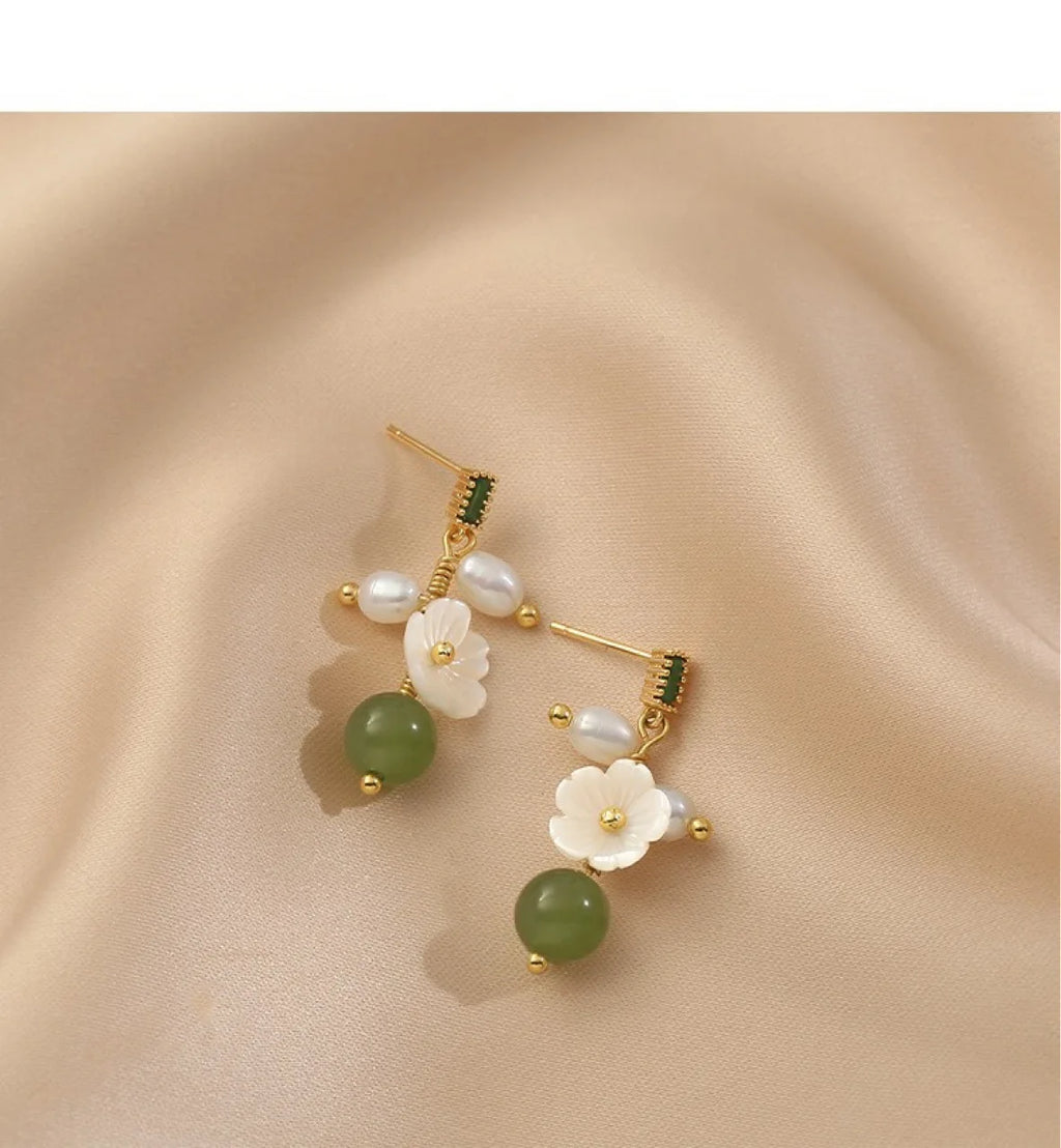 Florielle ✨Natural Freshwater , 14k G.filled