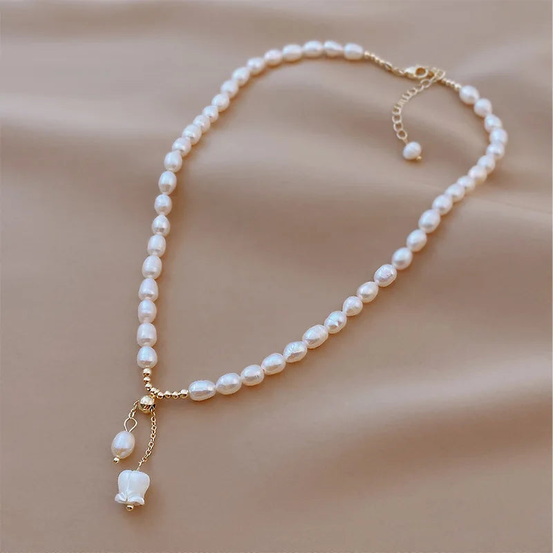 GaLan✨-Real  Freshwater Pearl Necklace ✨