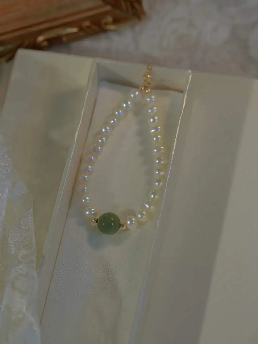 Soul ✨- Real Pearl & jade ✨