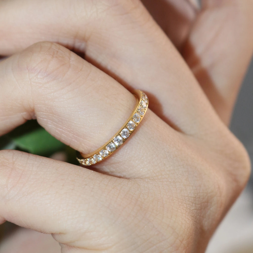 Lunar ✨ 18K Gold-Plated Cubic Zirconia